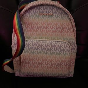 Michael Kors backpack rainbow color brand new